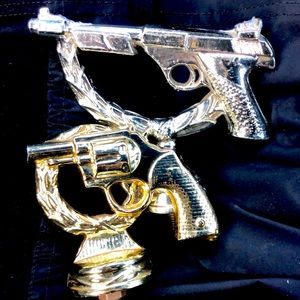Pair of Pistol Finials